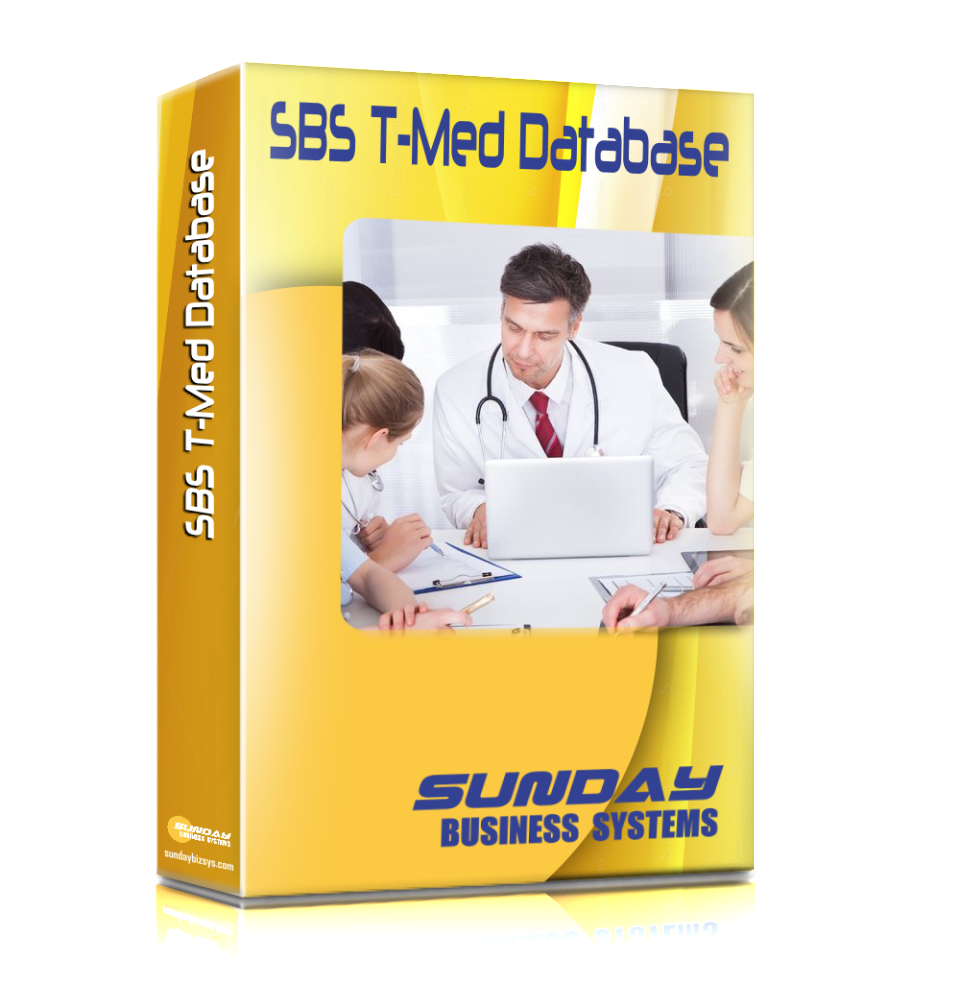 screenshot of SBS T-Med Database